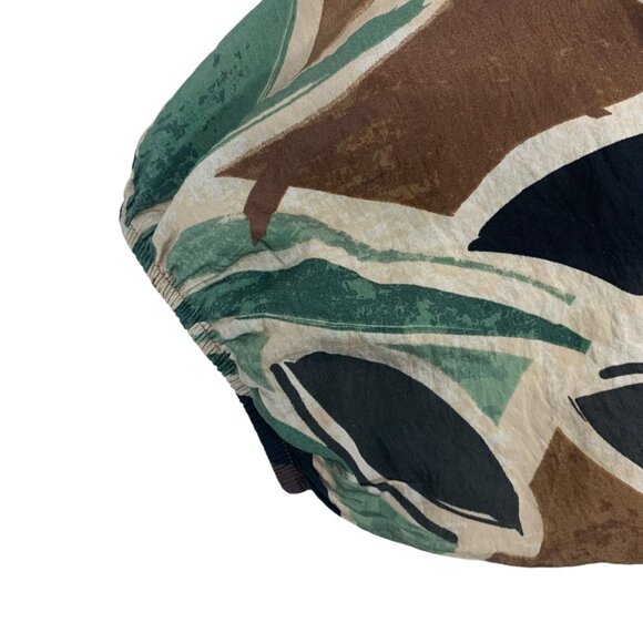 -Puffy-Sleeve cropped Blouse with Scoop Neckline sz small REITMAN - Picture 12 of 15